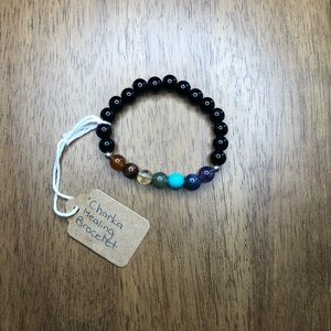 Handmade Chakra Healing Gemstone Bracelet